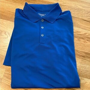 Nike Blue Polo Shirt Classic Design
